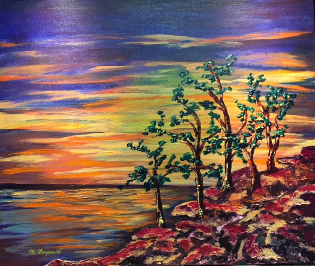 Rainbow Sunset - ORIGINAL SOLD